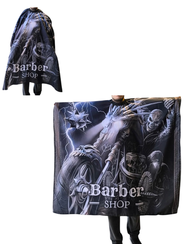 CAPA BARBERO ESTAMPADA GHOST RIDER