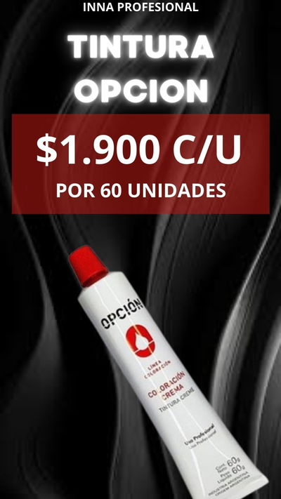 Tintura opcion x 60 unidades