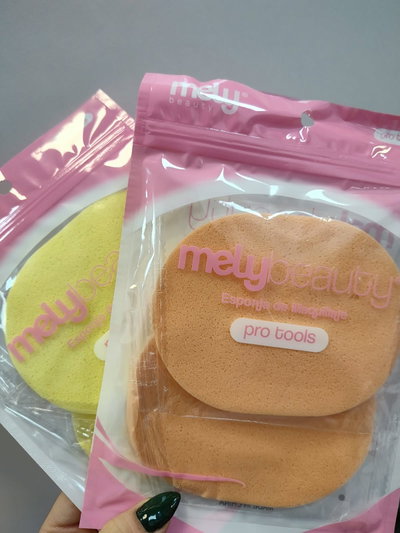 MELY ESPONJA DE MAQUILLAJE X2