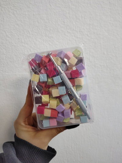 Esponja para difuminado con pinza 