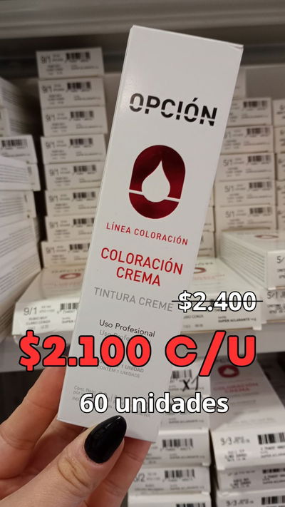 60 TINTURAS OPCION 
