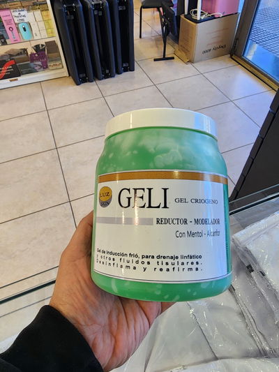 LUZSKIN GELI GEL CRIOGENO REDUCTOR X 1KG