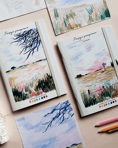 Libreta anotador "Paisaje Pampeano"