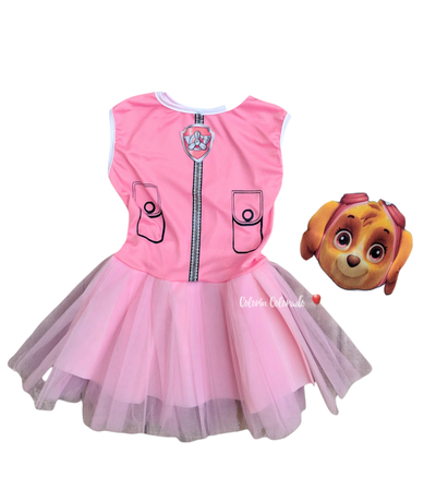 Disfraz Skye Paw Patroll superheroína 