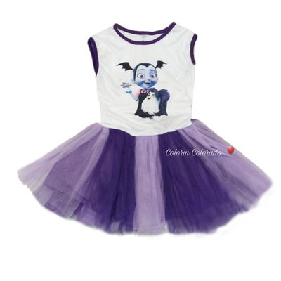 Disfraz Vestido Tutu Vampirina 