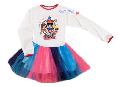 Disfraz Vestido tutu LOL