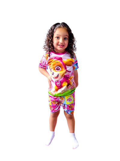 Pijama Paw Patroll rosa