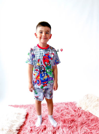 Pijama Bluey Avangers