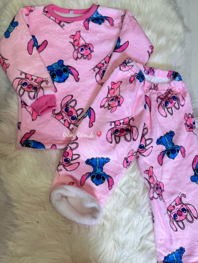 Pijama Stitch & Ángel Polar Soft