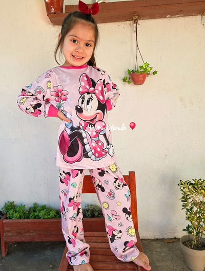 Pijama Minnie Largo