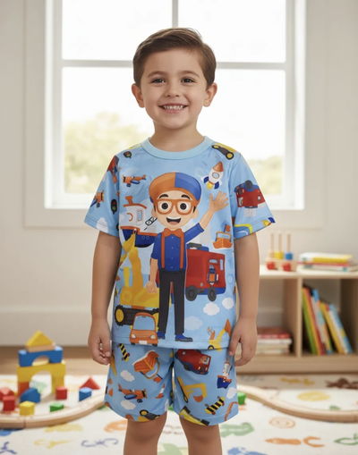 Pijama Blippi Corto