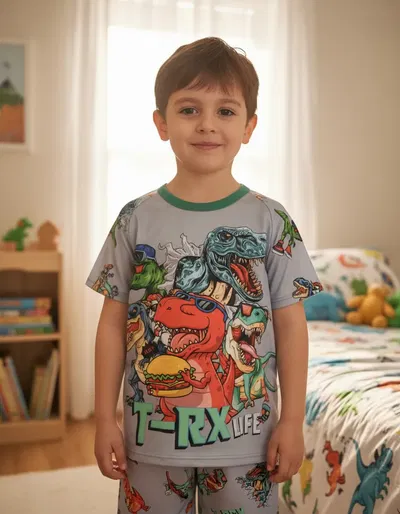 Pijama Dinosaurio Corto