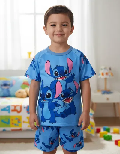 Pijama Stitch Corto