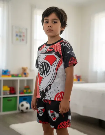 Pijama River Plate Corto