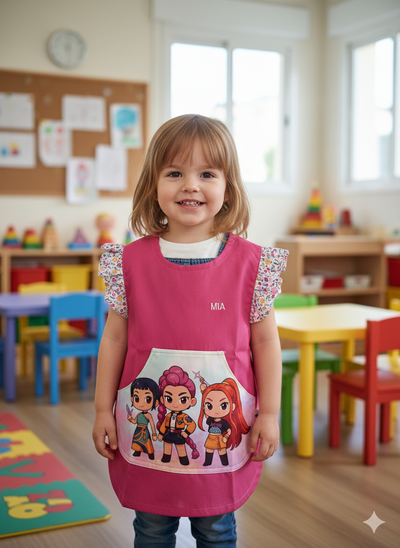 Pechera Guerreras K-Pop Jardin