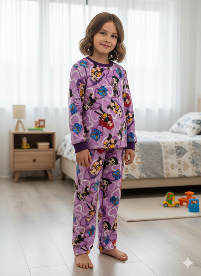 Pijama Guerreras Kpop Polar Liviano