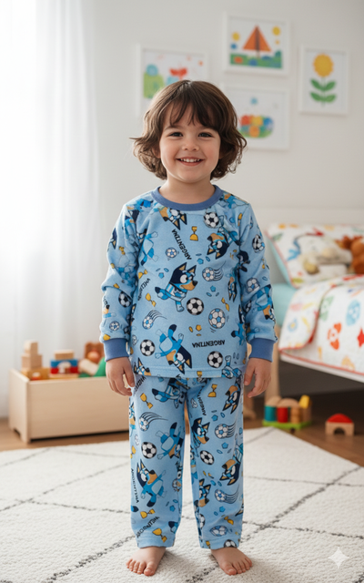 Pijama Bluey Argentina Polar Soft Liviano