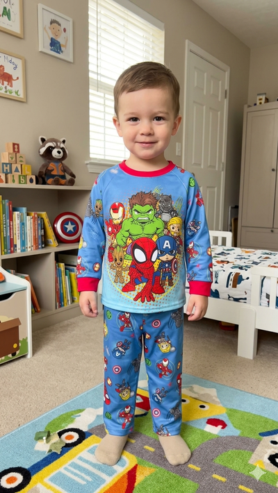 Pijama Marvel Superhéroes Largo
