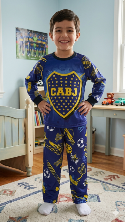 Pijama Boca Juniors Largo