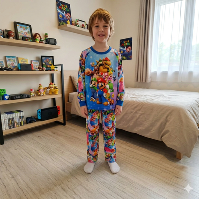 Pijama Mario Bros II Largo