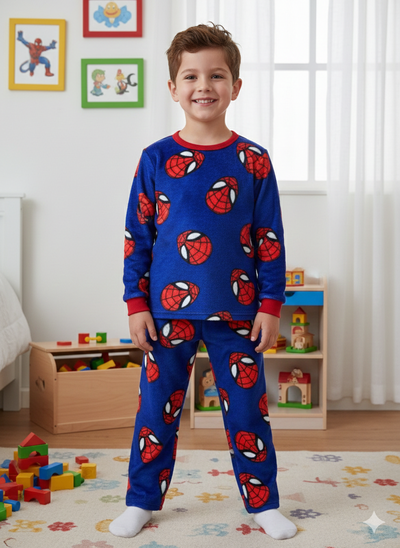 Pijama Hombre Araña Polar Soft 