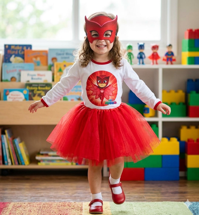 Vestido Tutu Ululette Superheroína 
