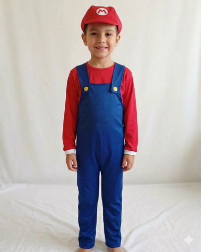 Disfraz Mario Bross Superheroe 