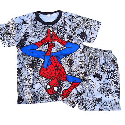 Pijama Hombre Araña Corto