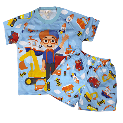Pijama Blippi Corto