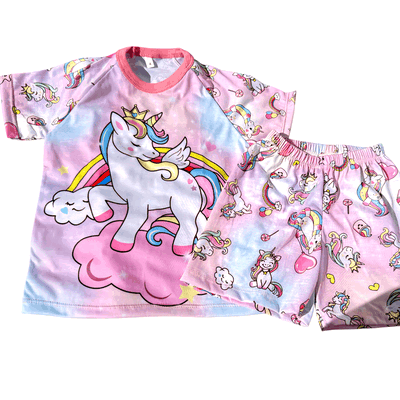 Pijama Unicornio Corto 