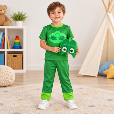 Disfraz Gecko Héroes en pijamas 