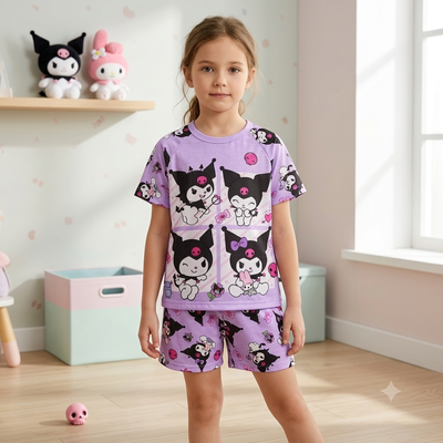Pijama Kuromi Corto Sanrio
