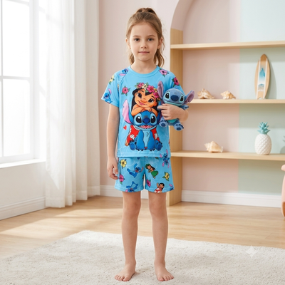 Pijama Lilo y Stitch Corto