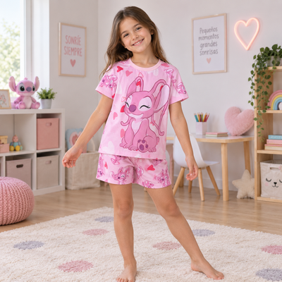 Pijama Ángel Stitch II Corto