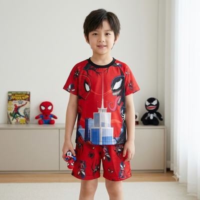 Pijama Spiderman Venom Corto