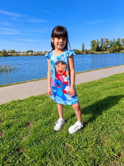 Remerón Vestido Lilo y Stitch