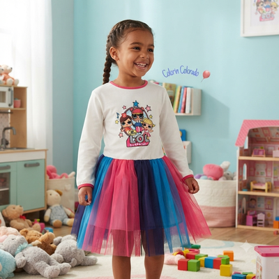 Vestido tutu LOL Surprise
