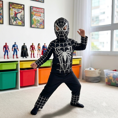 Disfraz Hombre Araña Negro Venom