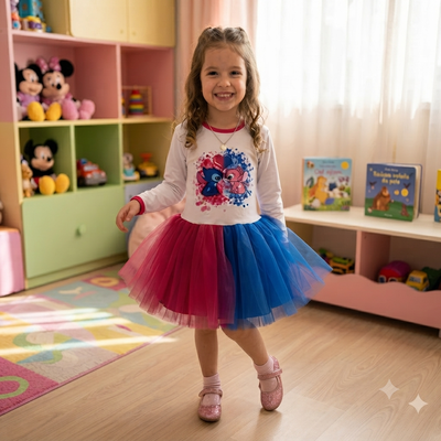 Vestido Tutu Stitch & Angel