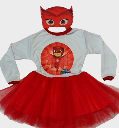 Vestido Tutu Ululette Superheroína 