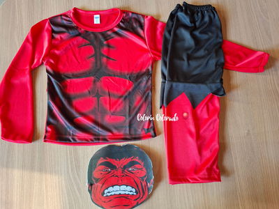 Disfraz Hulk Rojo