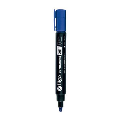 MARCADOR PERMANENTE FILGO 061 AZUL