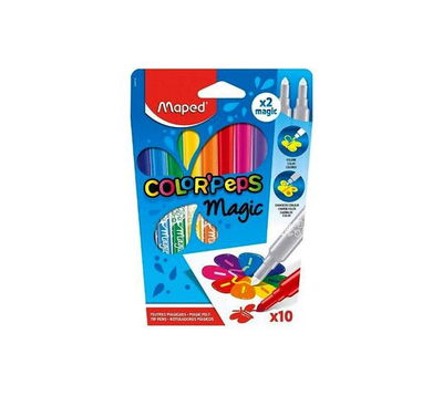 MARCADORES MAPED MAGIC X 10
