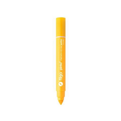 MARCADOR AL AGUA PUNTA CONICA JUMBO FILGO AMARILLO