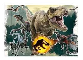 CARPETA Nº5 DOS TAPAS JURASSIC MOOVING