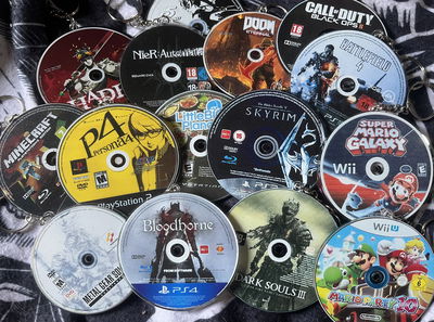 Llaveros discos ps2 (nuevos modelos!)