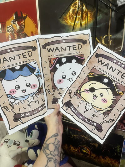 Posters Chiikawa, Hachiware y Usagi