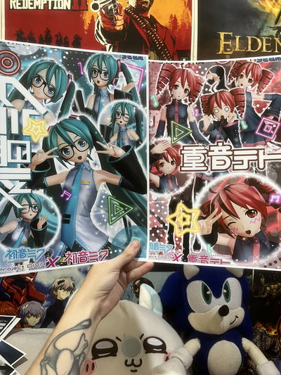 Posters Miku y Kasane Teto