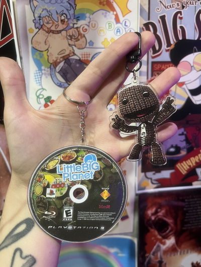 Llavero Little big planet y Sackboy