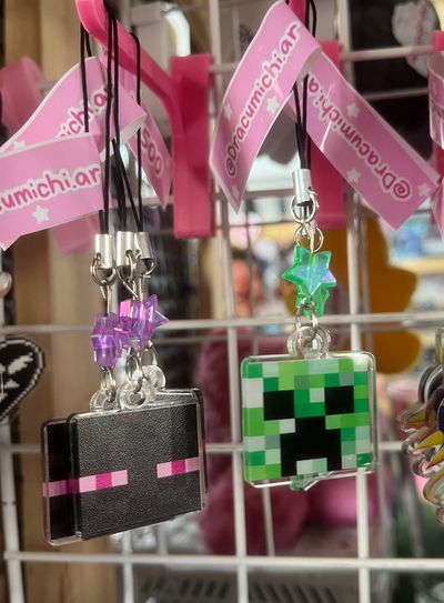 Phonecharms creeper y enderman minecraft